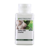 AMWAY NUTRILITE GARLIC WITH LICORICE/VITAMIN AMWAY BAWANG PUTIH BANTU MENCEGAH KOLESTROL