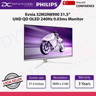 Philips Evnia 32M2N8900 31.5" UHD QD OLED 240Hz 0.03ms Monitor with DisplayHDR™