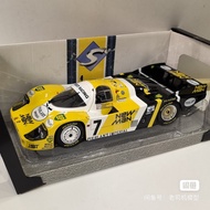 SOLIDO 1/18 PORSCHE 956  #7  1984 24H Porsche Racing Model Alloy Open Left Right Door Front Wheel St