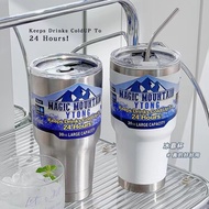 Ice Master Cup Stainless Steel Straw Cup Cold Master Ice Cube Summer Cooler Cup Food Grade Cooler Cu