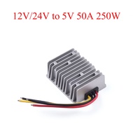 12V/24V/48V ถึง5V DC Power Converter 3A 5A 10A 15A 20A 30A 40A Buck Step Down โมดูลสำหรับรถยนต์