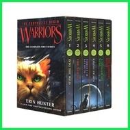 【Ready Stock】Warriors: The Prophecies Begin Volumes 1 to 6 The Complete First Series paperback box s