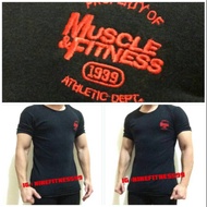 Fitness Clothes Muscle Fitness Black Plain V02