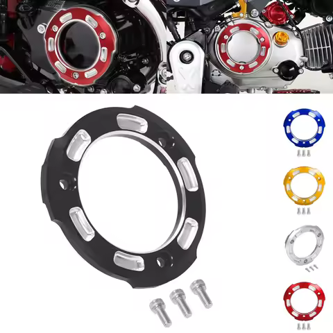 3D CNC Engine Clutch Guard Protector For Honda Monkey 125 DAX125 GROM Super Cub C125 CT125 Motorcycl