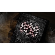 666 V4 (Rose Gold) Playing Cards by Riffle Shuffle CARDS666_V4ROSE