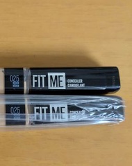 Maybelline Fit Me 遮瑕膏 025 / (2支同時出售）