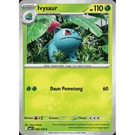 Ivysaur 002/126 Evolution Mega MA1 - POKEMON TCG INDONESIA CARD