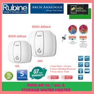 Rubine ARCH Analogue RWH-AR15A and RWH-AR30A Storage Water Heater | FREE EXPRESS DELIVERY