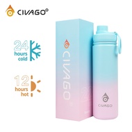 CIVAGO Wide Mouth With Spout Lid Vacuum Insulated Tumbler - Dreamy (22oz)