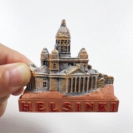 Finland Capital Helsinki Tourist Souvenir Creative Three-Dimensional Landmark Building Decoration Ma