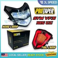Protaper SYM VF3I 185vf3 185 LED HEAD LAMP HEAD LIGHT Front LAMP/TAIL LAMP Rear LAMP SET