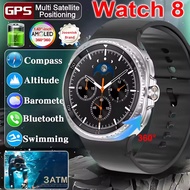 2025 New Watch 8 classic Smart Watch GPS Smart Watch Men Women 1.43" AMOLED Watch Ultra 3ATM Bluetoo