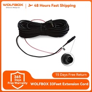 WOLFBOX 10&15m Rear Camera Extension Cord Cable (4 pin,2.5mm) for G840S /G910/ G930 / G840H(Type-c) 