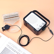 speaker kalimba Guitar Amplifier Mini Electric Guitar Amp Amplifier Speaker with Volume Tone Distortion Control Guitar