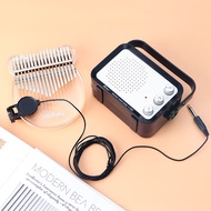 speaker kalimba Guitar Amplifier Mini Electric Guitar Amp Amplifier Speaker with Volume Tone Distort