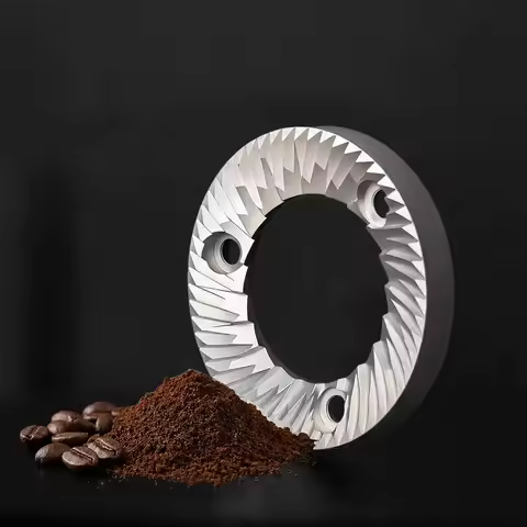 64mm Flat Burrs Compatible With Mazzer Super Jolly & DF64 Grinders Replacement Burrs Set for Espress