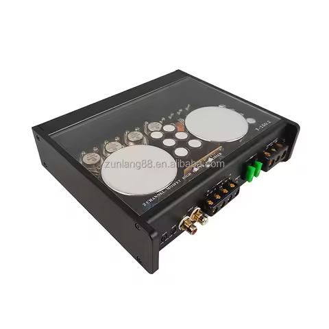 High Quality Car Speaker Amplifier Class AB Car Amplifiers 2CH Aluminum Car Sound Subwoofer Amplifie