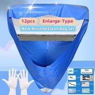 *Enlarge* Aircond Cleaning Cover kit Aircond Cleaning Bag Aircond Cleaner Canvas Aircond Cleaning To