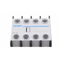 Zhengtai AC Contactor Auxiliary Contact Head Set CJX2 Series Contactor F4-22 11 20 02 04 22