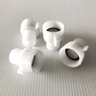 ข้อลด ข้อต่อแปลง ข้อต่อลด PVC เกรดA เกลียวใน 5หุน 5/8" เกลียวนอก 4หุน 1/2" พร้อมยางตาข่ายกรอง ตัวแปล