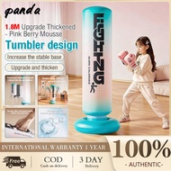 180cm Inflatable Tumbler Punching Bag Boxing Bag for Kids & Adults Vertical Fitness Punching Bag