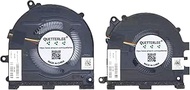 Replacement New Laptop CPU and GPU Cooling Fan for HP 14-EH TPN-W154 Series N10440-001 N10439-001 DF