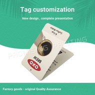 Tag Printing FSC Certification Factory Kraft Paper Tag Clothing Blank Tag Socks Christmas Tag Tag