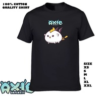 ✑AXIE INFINITY AXIE CUTE WHITE MONSTER SHIRT TRENDING Design Excellent Quality T-SHIRT (AX18)