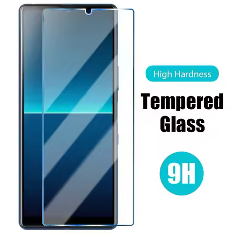 Protector For Sony Xperia 5 10 II Plus XA1 Tempered Glass for Sony Xperia L4 L3 L2 L1 XZ1 Z4 Z5 Z3 C