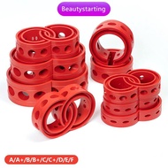 Beautylife| Car Shock Absorber Spring Bumper Power Cushion Buffer Auto Buffer Red Buffer Pad Type A/