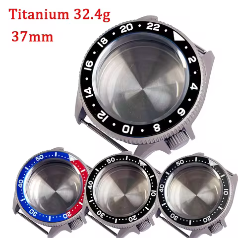 SKX013 Titanium or Steel 3.8 SKX Mod 37mm Watch Case for GMT NH34 NH35 NH36 NH38 ETA 2824 PT5000 ST2