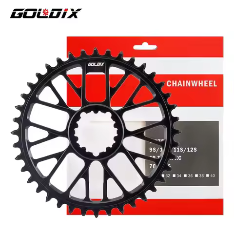 Ultralight for 3 BOLT Chainring 32T-48T Direct Mount Crank Sprocket MTB/Road Bike Crankset for 3-Bol