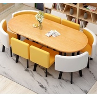 Dinner Table Simple Dining Table Multi-Functional Dinner Table