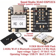 Seeed Studio XIAO ESP32C6 ESP32 Seed ESP32-C6 WiFi 6+Bluetooth- Ble 5 Support Zigbee Matter Board Wi