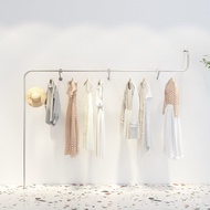 Wall Hanger Shelf Influencer Clothing Store Brushed Display Rack Creative Wall-Mounted Women's Cloth