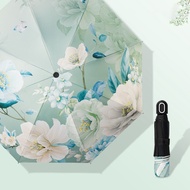 JJT [Miễn Phí Vận Chuyển]Ô Dù Ô thời trang di động ô dù nhỏ Dù xếp không thấm nước Ô Che Nắng di độn