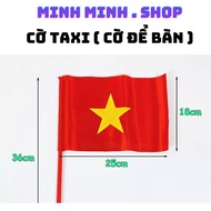 Taxi flag (small car pin flag, table flag)