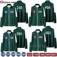 Squid Game Halloween Cosplay Costume Coat Pants