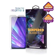 Tempered Glass Realme 5 Clear Transparan - Premium Glass Pro