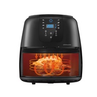 EJF296BLK - Nồi chiên không dầu Lock&Lock Super Jumbo 7.2L - 7 chế độ nấu Tỏa nhiệt đối lưu 360 Tặng