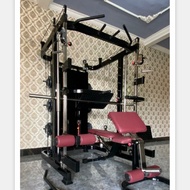 Alat Olahraga Fitness Gym - Smith Machine Trainer Multifungsi G12