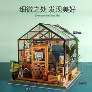 3D 3D Puzzle Assembly Model Handcraft DIY Creative Birthday Gift for Girls from Little House Flower