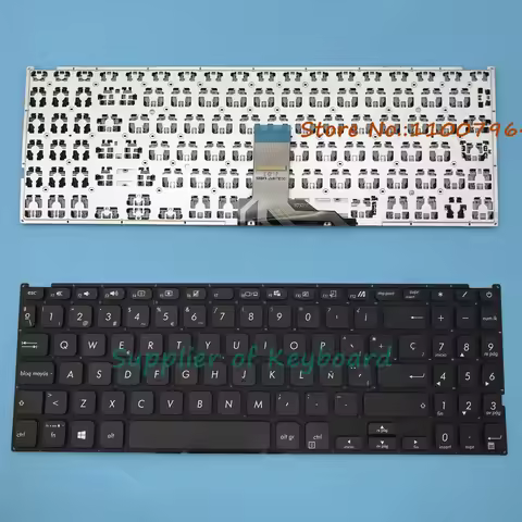 US/UK/RU/Spanish/French/Portuguese Keyboard For Asus Vivobook X509 X509B X509D X509J X509FA X509FJ X