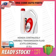 HONDA CONTINUOSLY VARIABLE TRANSMISSION FLUID (CVTF) GEAR OIL (ORIGINAL) (3.5L) (08269-P99-08ZT3)