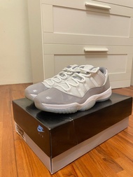 US10.5 (28.5cm) Air Jordan 11 Low "Cement Grey" 灰水泥 漆皮 男鞋