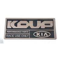 kia forte koup emblem METAL performance parts race use