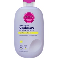 Eos Shower Gel, Vanilla Flavor, Moisturizing Gel Formula, Contains Shea Butter, Glycerin, Vitamin E,