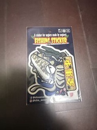 DIA SCALE 釣魚貼紙