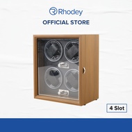 Rhodey Watch Winder Box Automatic 4-Slot Watch Display Box - SKW14