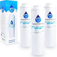 3-Pack Replacement for Whirlpool GI6SARXXF04 Refrigerator Water Filter - Compatible with Whirlpool 4
